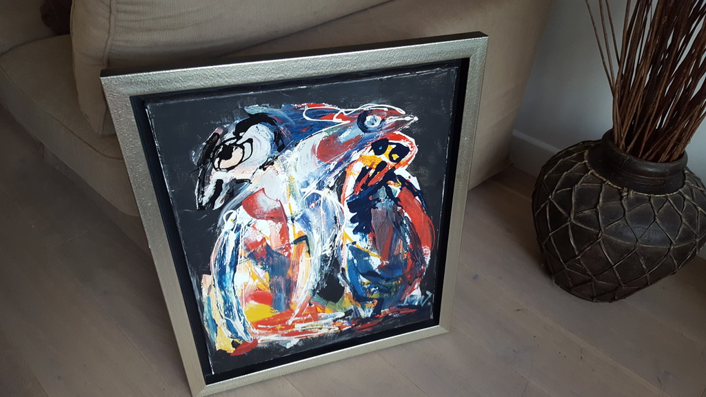 Laatste keer!: Martin van Wordragen (1928) - olie op doek, gesigneerd r.o.  kopen? Bied vanaf 595!