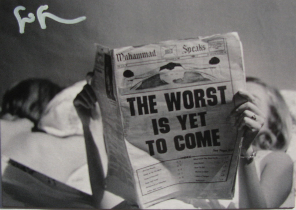 Steve Schapiro, "The worst ist yet to come", gesigneerde foto kopen? Bied vanaf 20!
