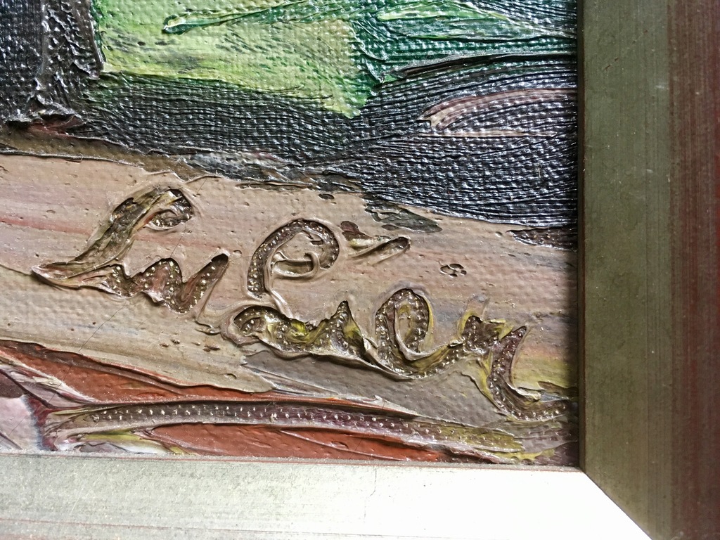 Leender van Lier: olie op doek: Bergen aan Zee kopen? Bied vanaf 100!