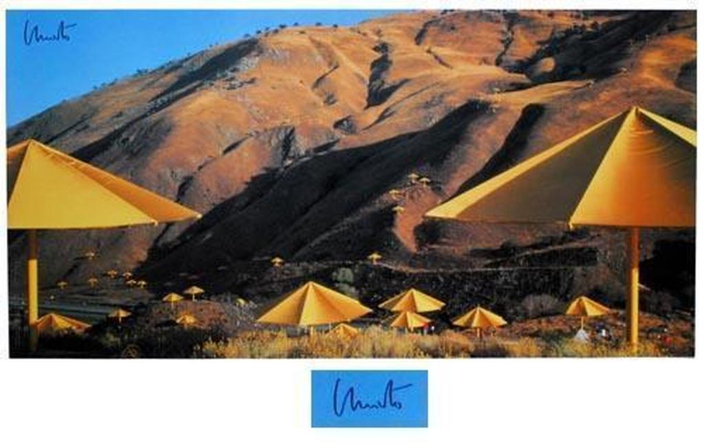 Handgesigneerde Offsetlitho van Christo kopen? Bied vanaf 75!