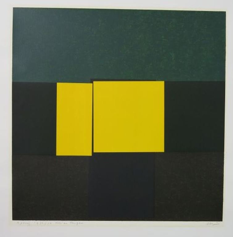 Erik van der Grijn: Zeefdruk, Noli me Tangere + Onbekend gesigneerd werk "CdB" verkocht voor € 50!