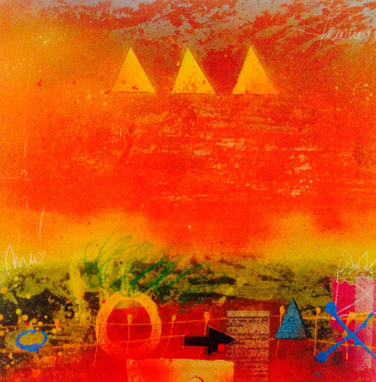 Theo koster, gemengde techniek , endless verkocht voor € 70!