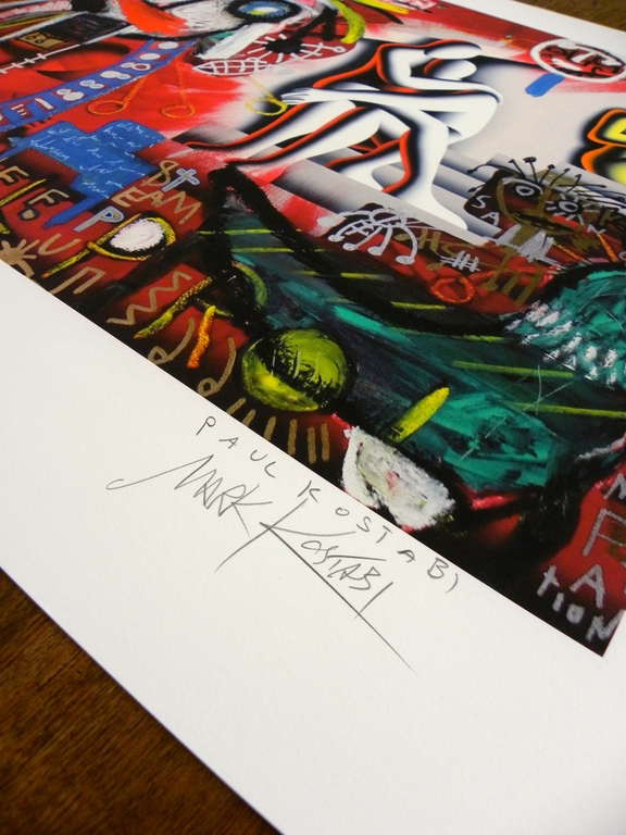Mark & Paul Kostabi - 'One step beyond' - 50 ex. - 2013 kopen? Bied vanaf 250!