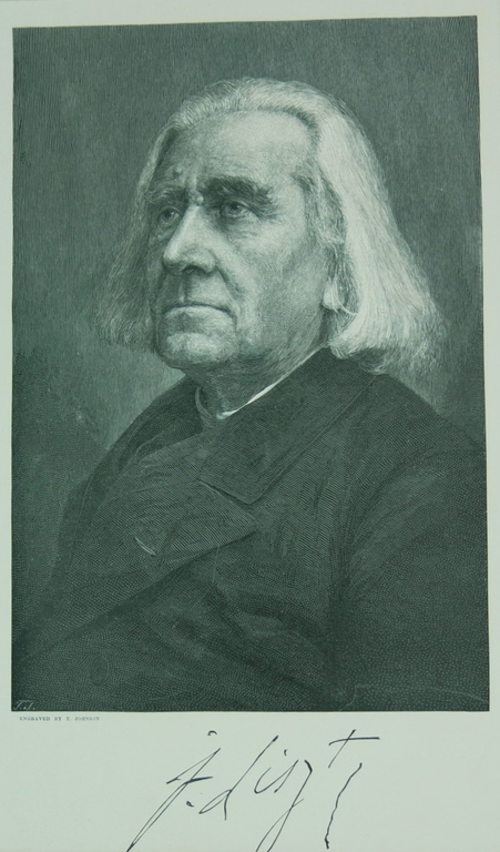 Onbekend gesigneerd: Gravure (4x), Frans Liszt kopen? Bied vanaf 1!