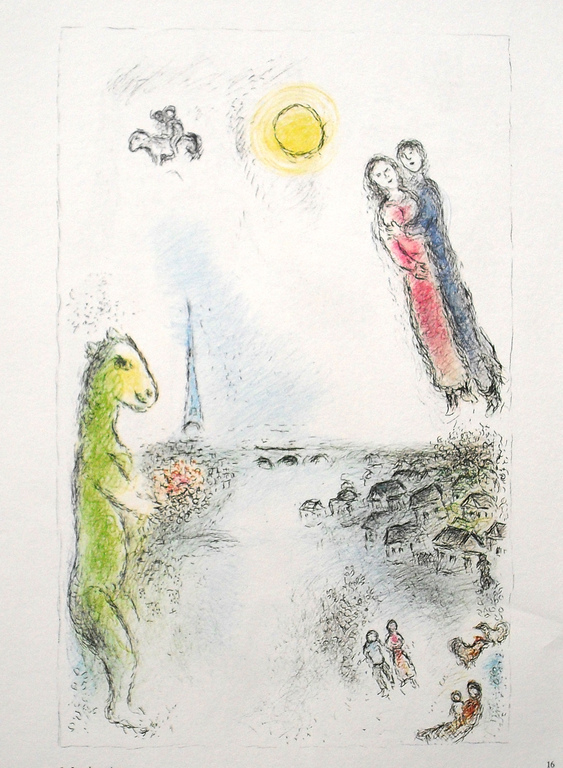 Marc Chagall, Les Deux rives uit Derriere le miroir 245/1981 kopen? Bied vanaf 1!