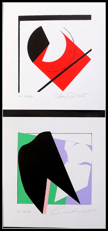 Kenneth Wayne Bushnell en Helen Gilbert-Bushnell - 6x litho - ZEER ZELDZAAM  kopen? Bied vanaf 1!