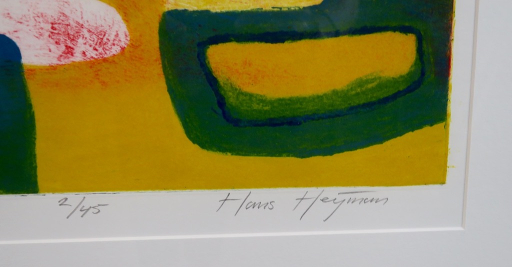 Hans Heijman: Ets, Droomlandschap A - Ingelijst kopen? Bied vanaf 50!