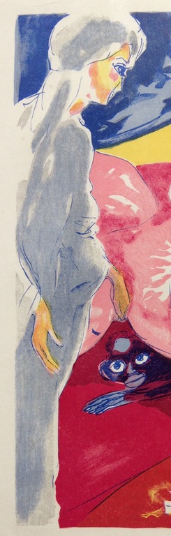 Kees van Dongen, Originele houtgravure uit 1955 kopen? Bied vanaf 65!