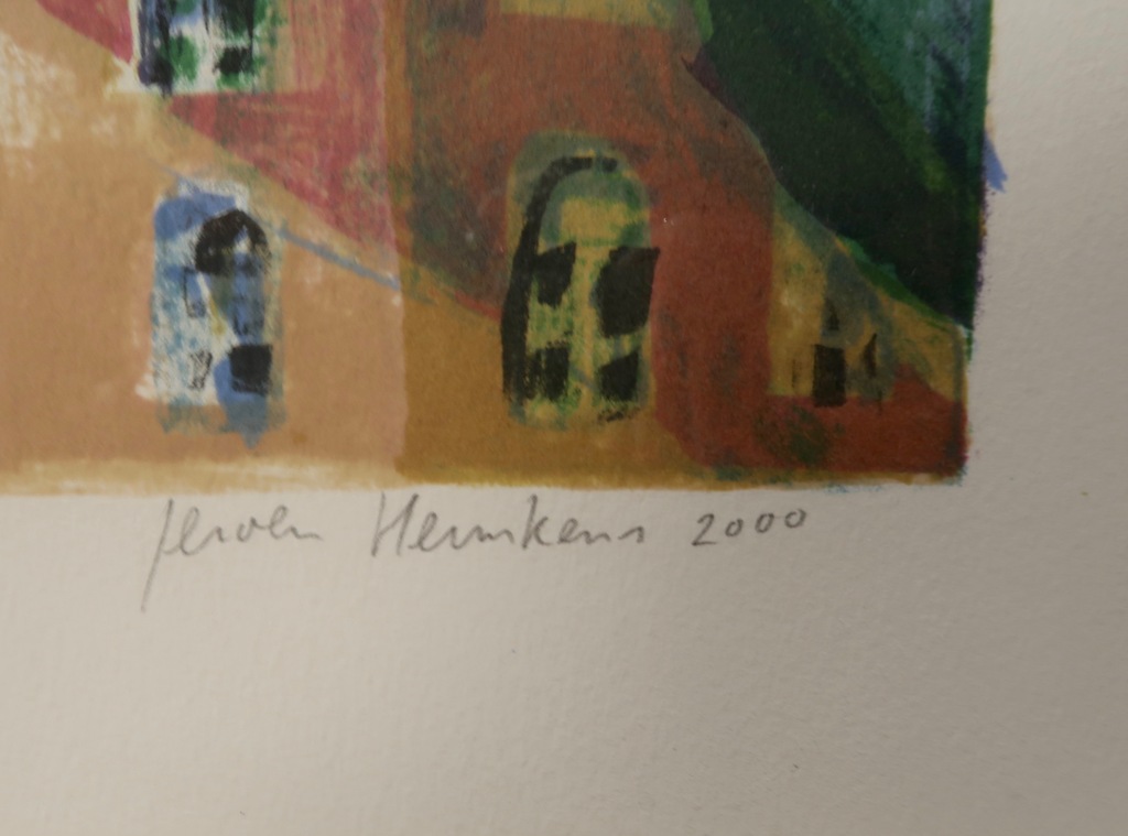 Jeroen Hermkens: Litho, Amsterdam - Ingelijst kopen? Bied vanaf 40!