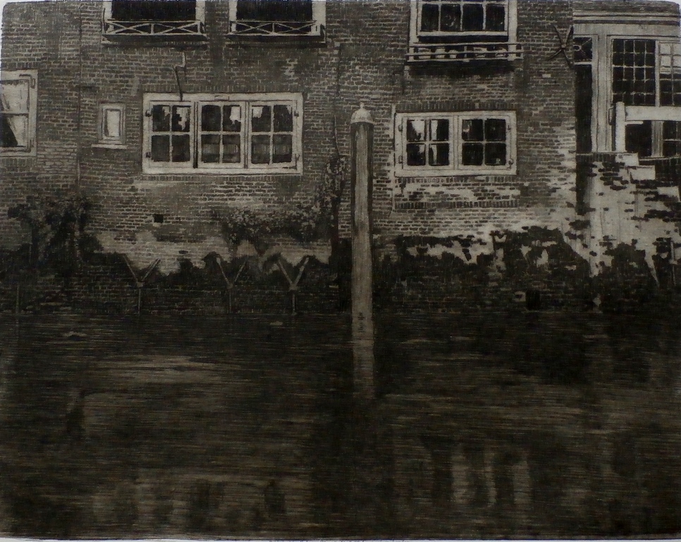 Willem Witsen - ets - Voorstraatshaven 8 - gesigneerd kopen? Bied vanaf 175!