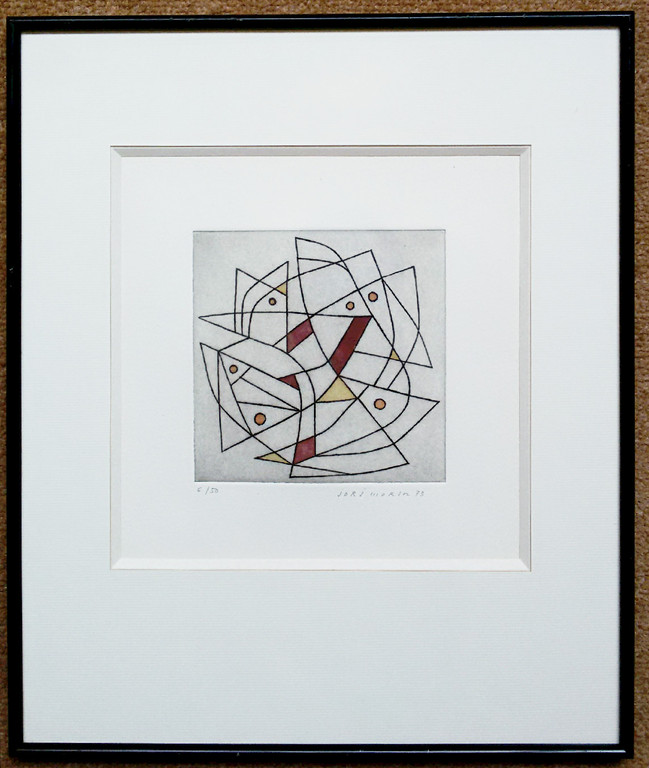 Jorj Morin - Hommes d’Armes, ets (mooi ingelijst) kopen? Bied vanaf 75!