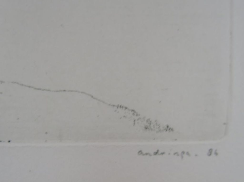 Hans Andringa: Ets, Onder is boven kopen? Bied vanaf 1!