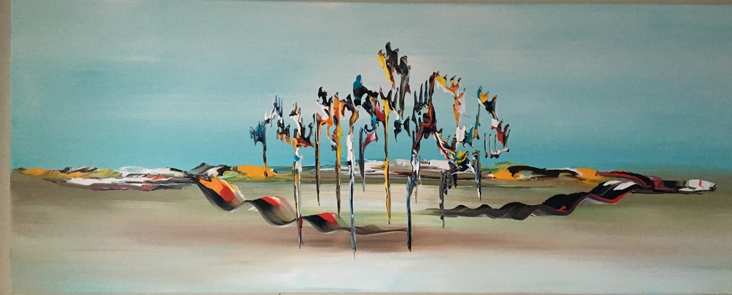 Gena - Surrealisme - Wonder-Acrylverf op doek kopen? Bied vanaf 250!