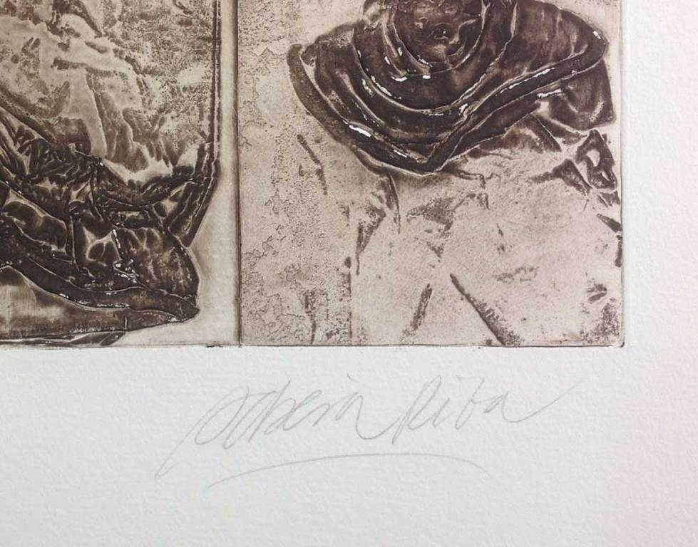 Enric Adsera Riba, ets, Titel: (onleesbaar) Zaandam 1982 kopen? Bied vanaf 20!