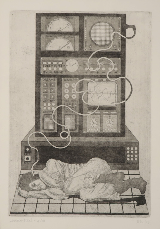 Onbekend gesigneerd: Ets, Zonder titel kopen? Bied vanaf 1!