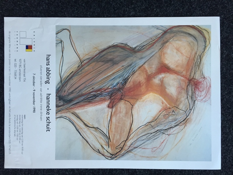 2 x Hans Abbing Zeefdruk/ Litho AIDS FONDS 1990 kopen? Bied vanaf 1!