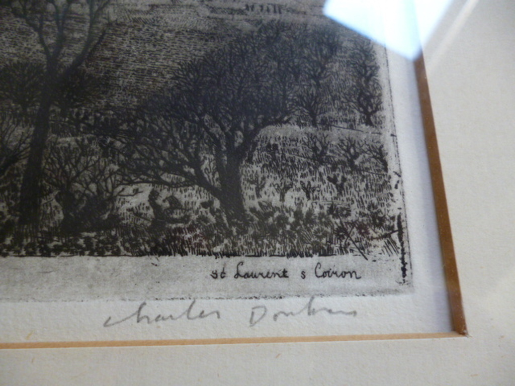 Charles Donker - ets - Geknotte zwarte moerbei kopen? Bied vanaf 125!