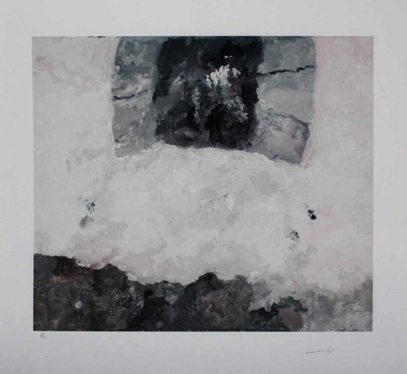 ARMANDO. - Das Fenster-III - Glicee op katoenpapier.2015 Handgesigneerd. Opl. 25 kopen? Bied vanaf 159!