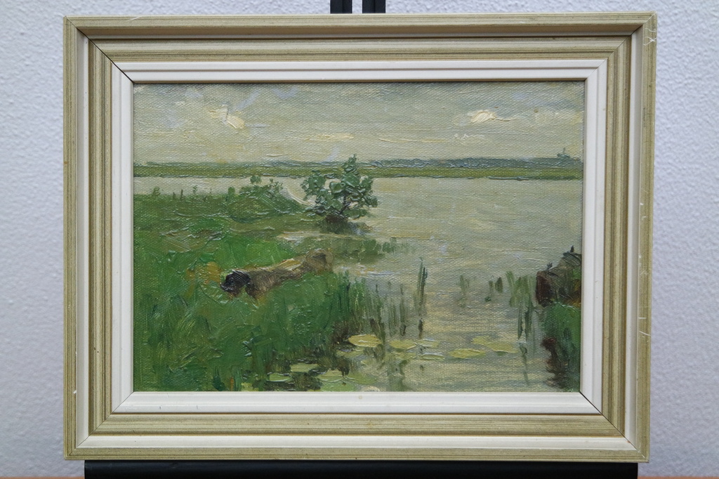 Hollandse school (20e eeuw) - maroufle - landschap kopen? Bied vanaf 60!