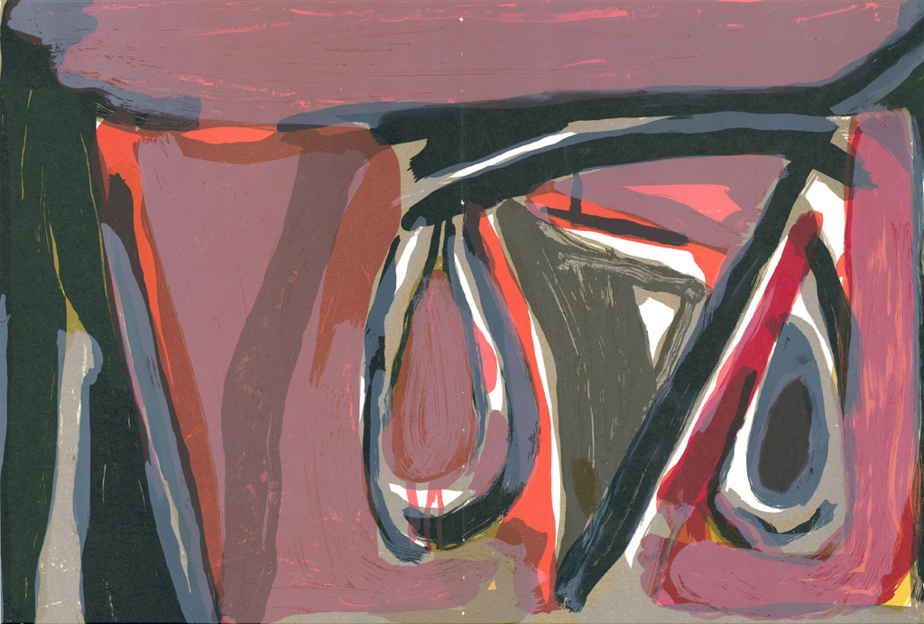 Bram van Velde - lithografie - 1982 verkocht voor € 95!