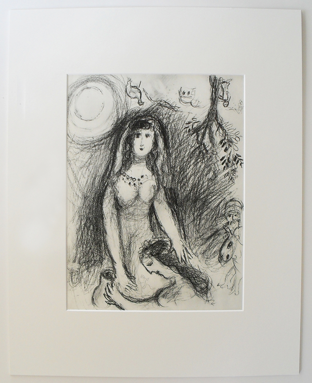 Marc Chagall -RACHEL ET SA SERVANTE BILHA - Heliogravure van Draeger Paris 1960 kopen? Bied vanaf 38!