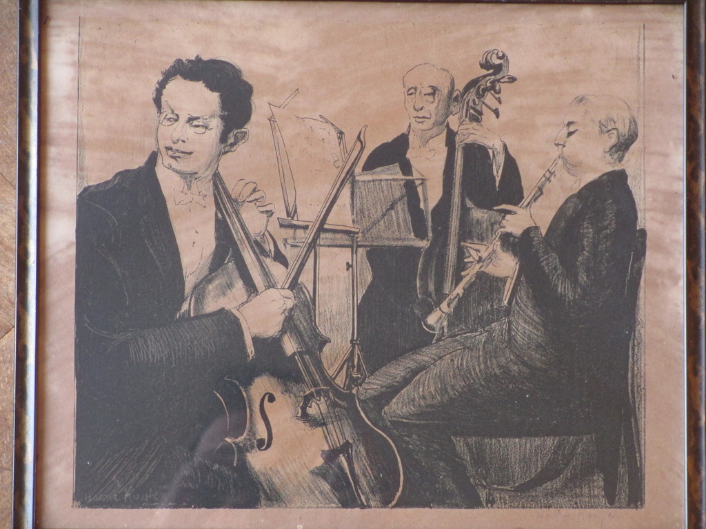 Harrie Kuyten, Café Concert, Litho 1921 kopen? Bied vanaf 75!