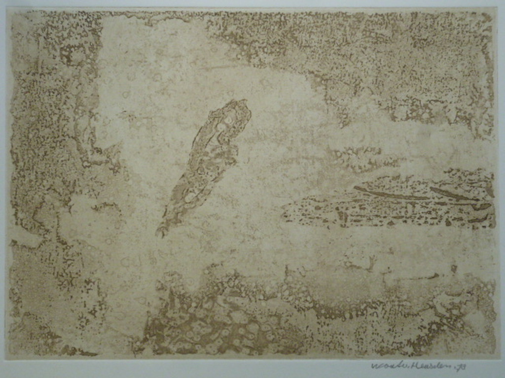 Wout van Heusden - ets - Abstract kopen? Bied vanaf 30!