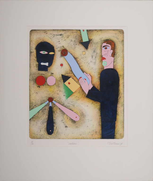 Hollie Witteveen: Handbewerkte Ets, Cadeau kopen? Bied vanaf 40!