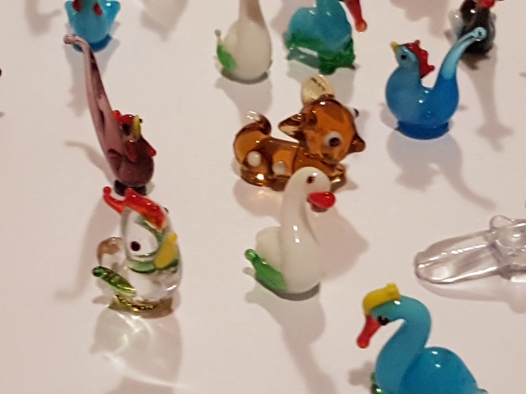 Zoo miniature in Murano glas-Venezia anni 65/70 lot 25pz kopen? Bied vanaf 12!
