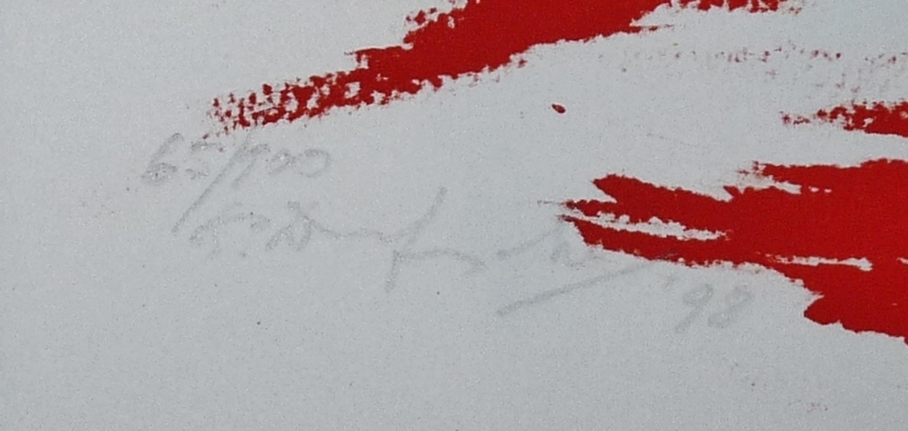 Pieter Defesche, kleurenlitho, zonder titel, 1998, oplage 100 stuks  kopen? Bied vanaf 50!