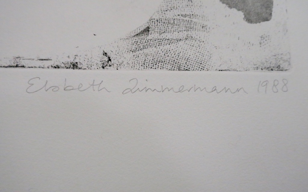 Lot met 37 etsen van: Elsbeth Zimmerman, Ets en aquatint, Eiland en Mand kopen? Bied vanaf 1!