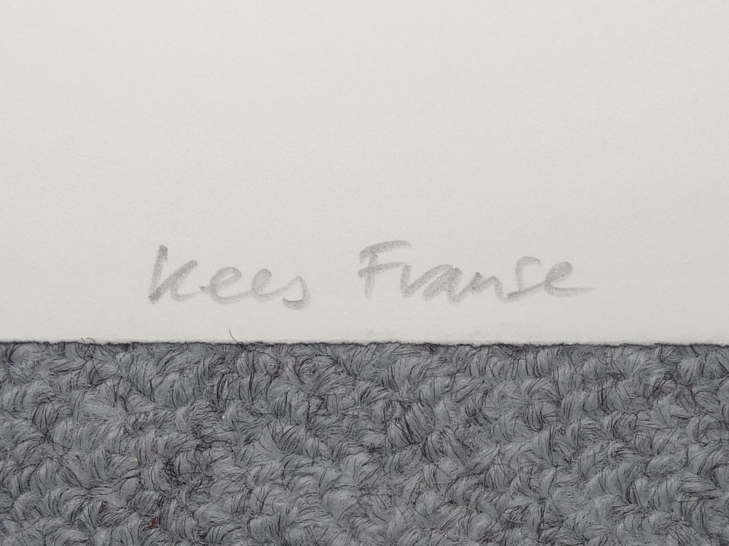 Kees Franse - landschap - potlood op papier - gesigneerd kopen? Bied vanaf 35!