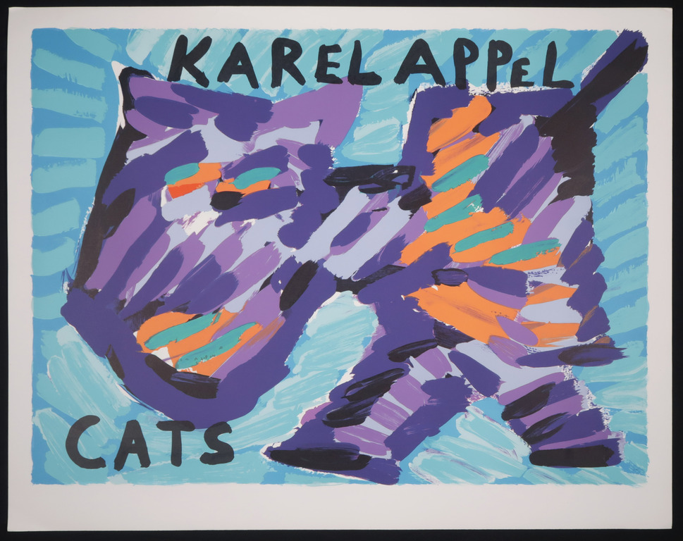 Karel Appel: Litho, Cats kopen? Bied vanaf 1!