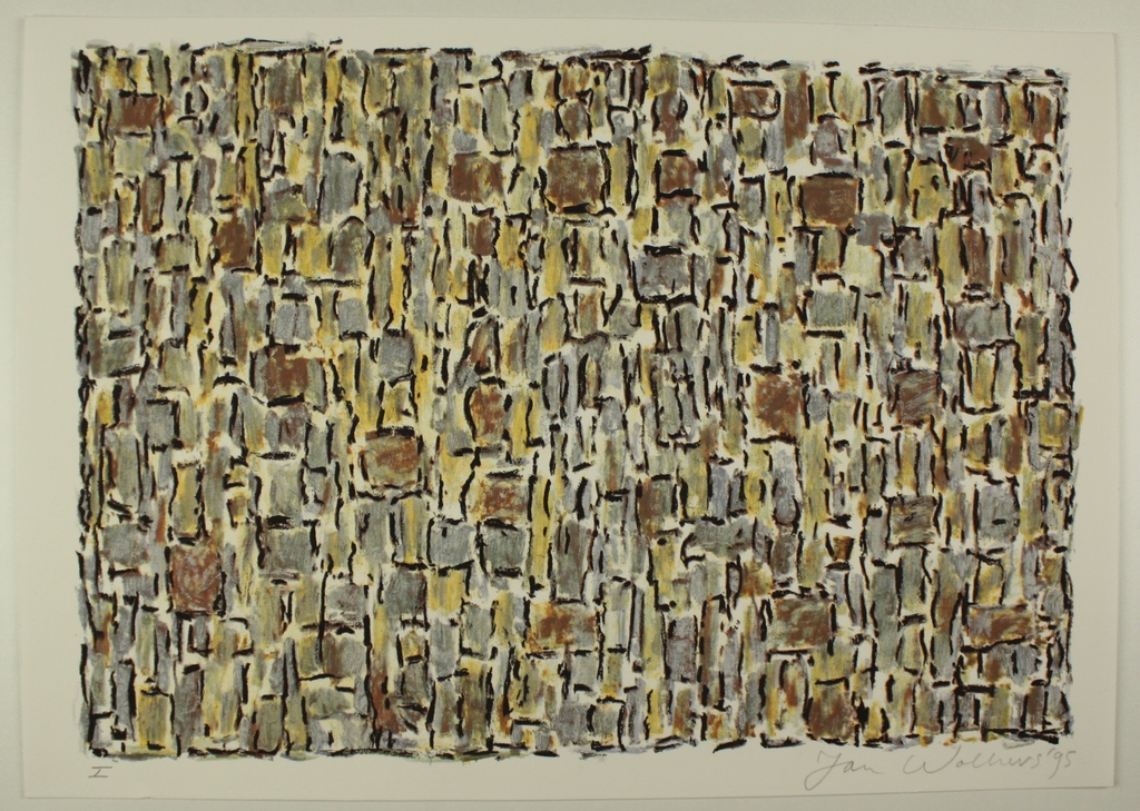 Jan Wolkers, zeefdruk, 1995 kopen? Bied vanaf 249!