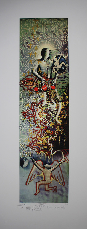 MARK&PAUL KOSTABI & TONI ESPOSITO Gr Giclee MEDITERRANEAN DREAM verkocht voor € 85!