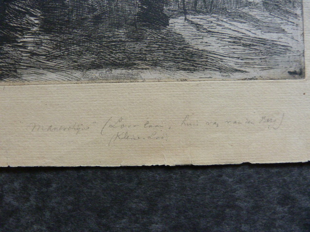 Antoon L. Koster  -  drie etsen. kopen? Bied vanaf 1!