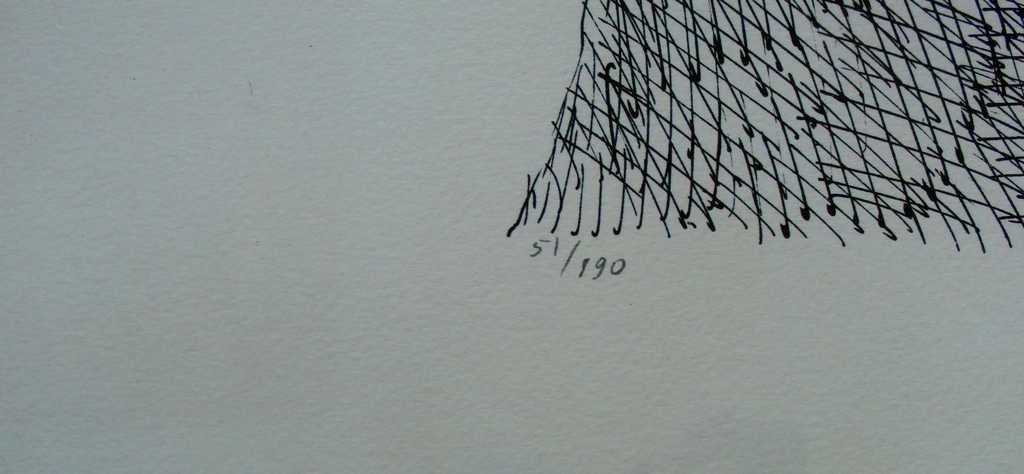 Roland Topor - ingelijste litho:  En Tete - 1978 kopen? Bied vanaf 85!