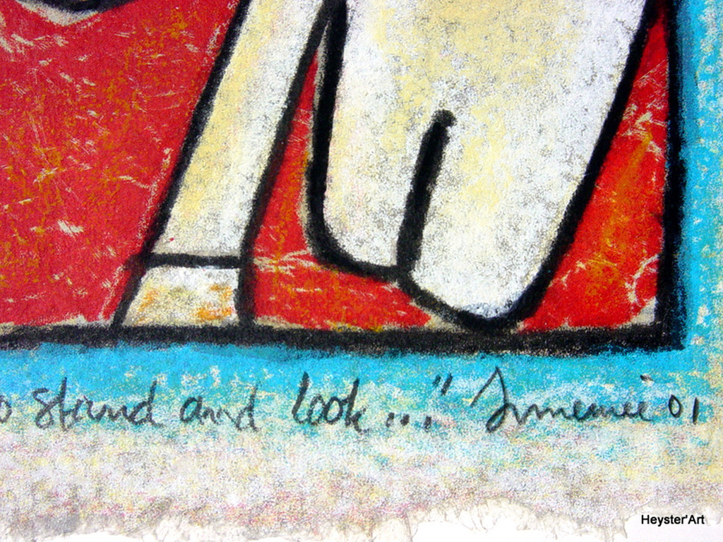 Hans Innemee - zeefdruk - To stand and look... nr 37/160 kopen? Bied vanaf 85!