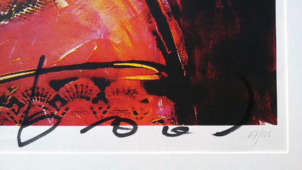 Herman Brood - Torso Red, zeefdruk (mooi ingelijst, groot) kopen? Bied vanaf 575!