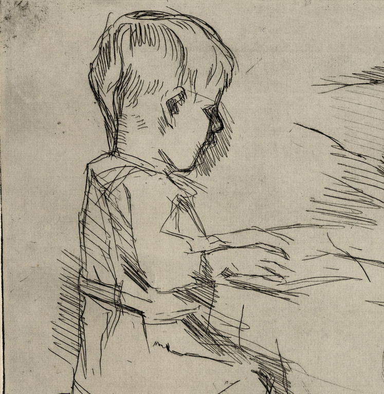 Antoon Derkzen van Angeren - Antoon Derkzen van Angeren - Kinderen, 1915 - Ets proefdruk kopen? Bied vanaf 110!