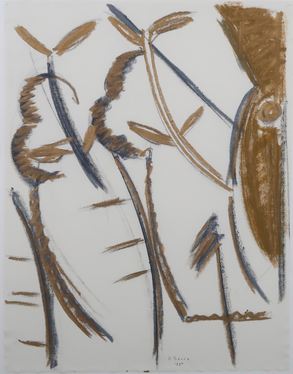 Harrie Peters: Gemengde techniek, Z.T. - Ingelijst kopen? Bied vanaf 40!