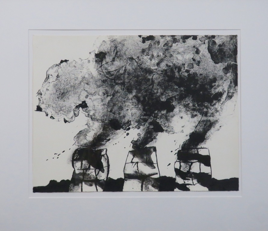 Jef diederen: Litho, De val nr.11 - Ingelijst kopen? Bied vanaf 70!