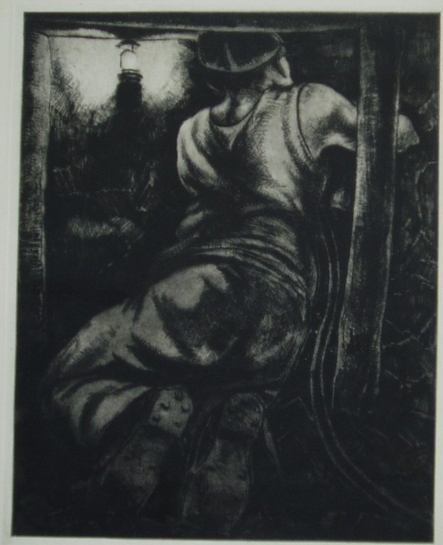 I. van Mens (1890 - 1985) - Mineur au Travail (Mijnwerker aan het werk) kopen? Bied vanaf 50!