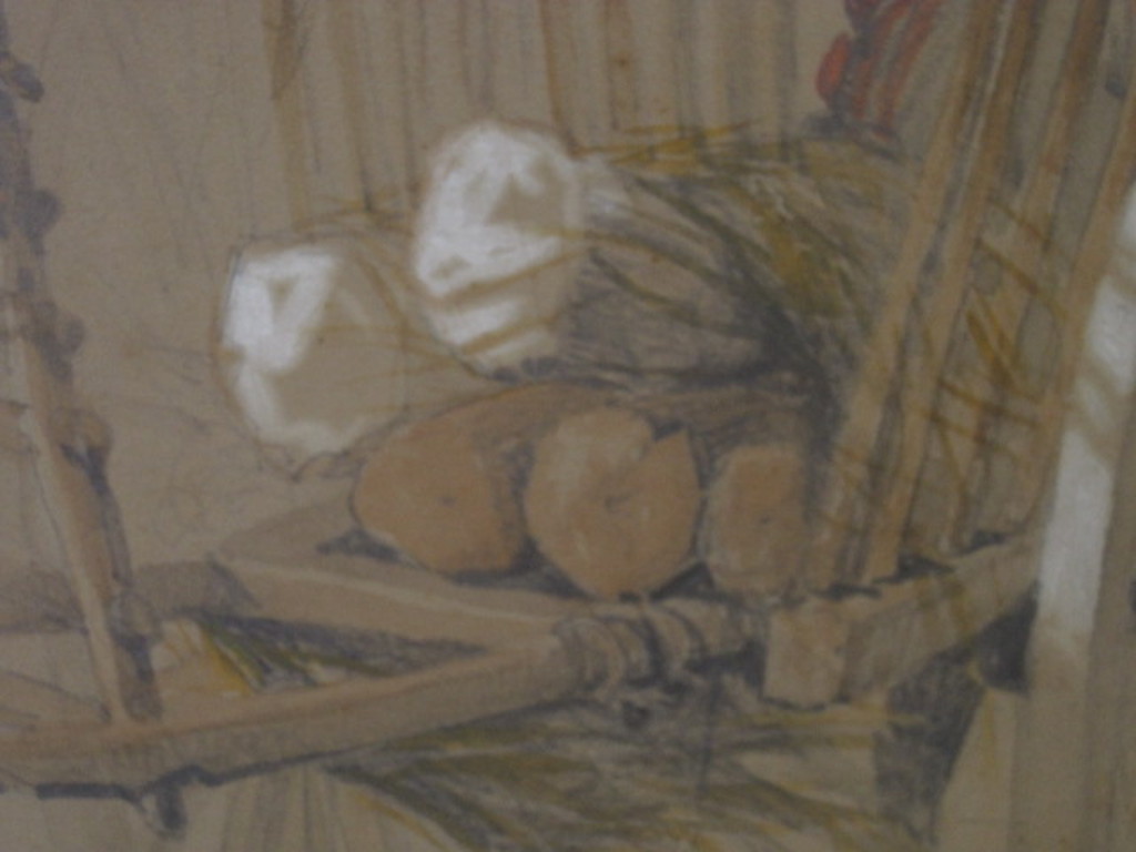 Bijzondere 19e Eeuwse Engelse Aquarel "Paard en wagen" gesigneerd "Bright"   kopen? Bied vanaf 1!