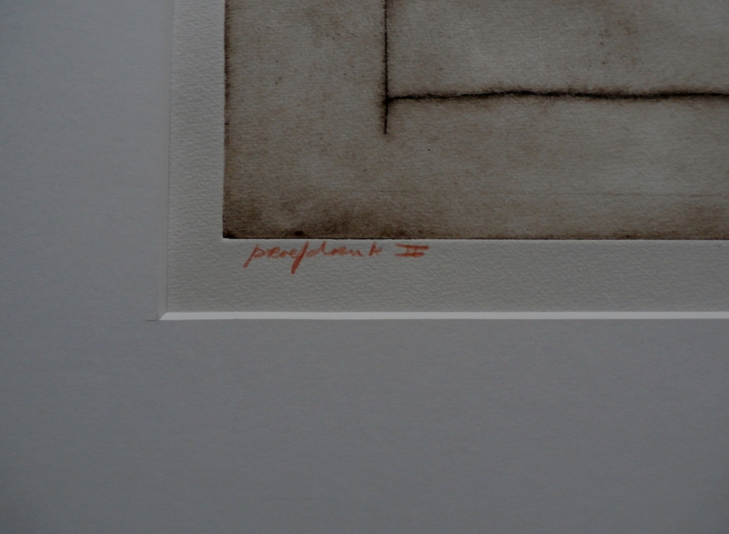 Werner Moonen - ets: Compositie - gesigneerd - 1968  kopen? Bied vanaf 50!