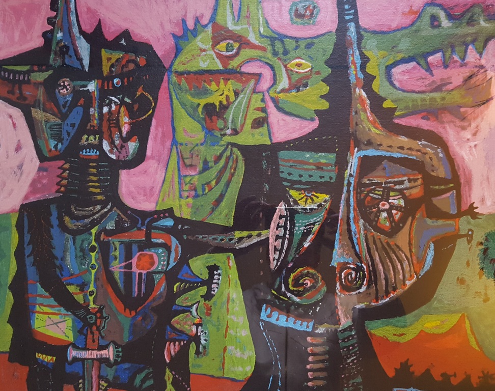 Shinkichi (George) Tajiri - COBRA - (1923-2007) litho 122/200, handgesigneerd verkocht voor € 219!