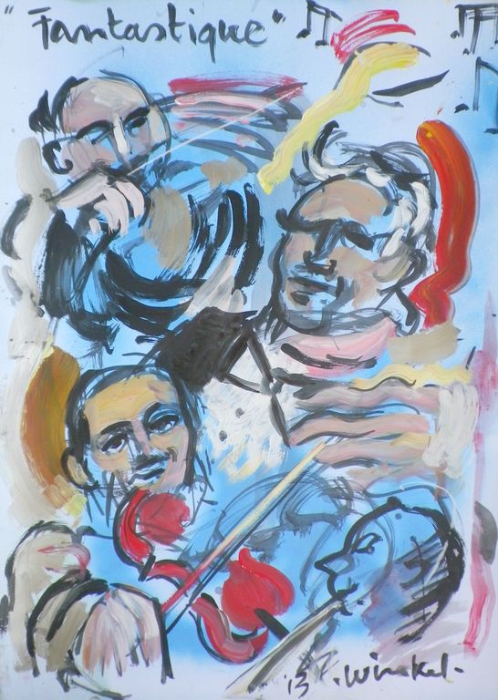 Arien Winkel - Dirigent met orkest - "fantastique" kopen? Bied vanaf 75!