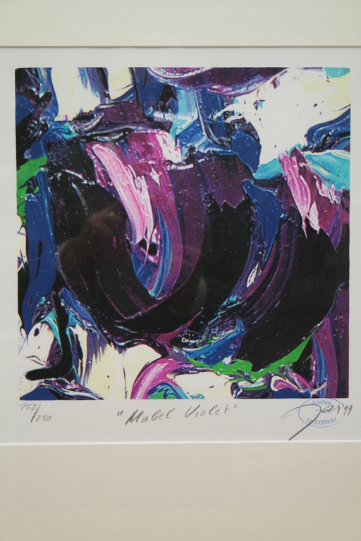 Johannes Adrianus Smit  (1945-2002) - zeefdruk handgesigneerd - "Mabel Violet" kopen? Bied vanaf 65!