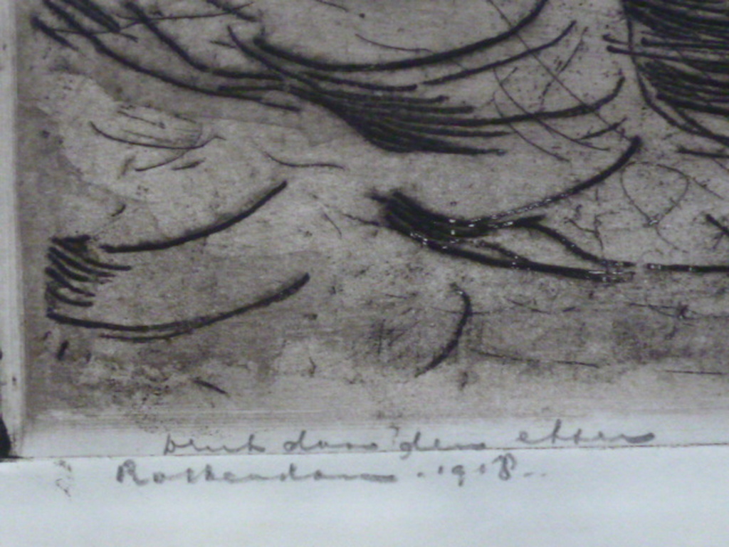 Jan Sirks - ets - Rotterdam 1918 kopen? Bied vanaf 65!