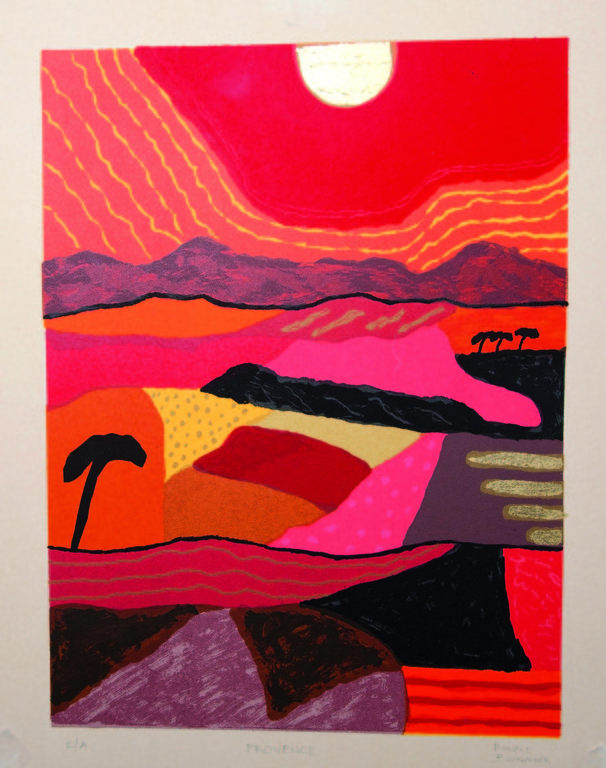 Ronald Boonacker, SCHITTEREND ROOD, Frankrijk verkocht voor € 40!